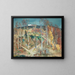 Giardino - Julian Fałat — quadro incorniciato alla parete