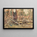 Foresta di pini - Julian Fałat — quadro incorniciato alla parete
