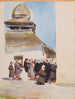 Schizzo per il quadro intitolato Cerkiew na Pokuciu - Julian Falat — vista dell’opera