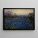 senza titolo, campo di Bluebonnets - Julian Onderdonk — quadro incorniciato alla parete