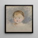 Julie Manet a quindici mesi - Édouard Manet — quadro incorniciato alla parete