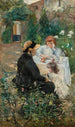 Nel giardino - Julie Delance-Feurgard — vista dell’opera