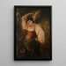Femme italienne avec un vase - Julie Wilhelmine Hagen-Schwarz — quadro incorniciato alla parete
