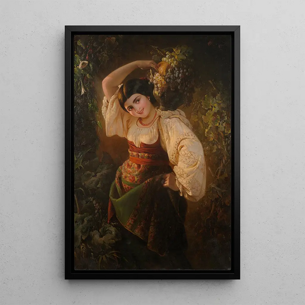 Julie Wilhelmine HagenSchwarz - Italian Woman with a Vase.webp