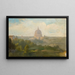 Basilica di San Pietro a Roma - Julie Wilhelmine Hagen-Schwarz — quadro incorniciato alla parete