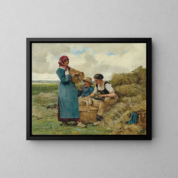 L'ora di pranzo - Julien Dupré — quadro incorniciato alla parete