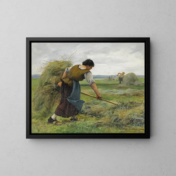 I mietitori - Julien Dupré — quadro incorniciato alla parete