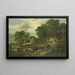 Paesaggio - Julien Joseph Ducorron — quadro incorniciato alla parete