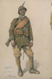 Portrait d'un militaire de l'armée coloniale - Julien Le Blant — vista dell’opera