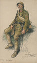 Portrait d'un militaire français de la Première Guerre mondiale - Julien Le Blant — vista dell’opera