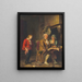 I Simoni nella prigione del Tempio - Julien Léopold — quadro incorniciato alla parete