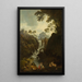 Une cascade avec des baigneurs - Julius Caesar Ibbetson — quadro incorniciato alla parete