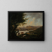 Lac Windermere - Julius Caesar Ibbetson — quadro incorniciato alla parete