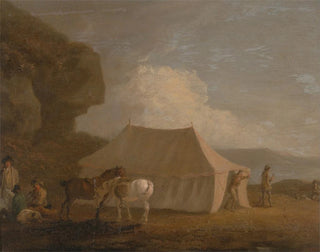 Julius Caesar Ibbetson - The Shooting Party.webp