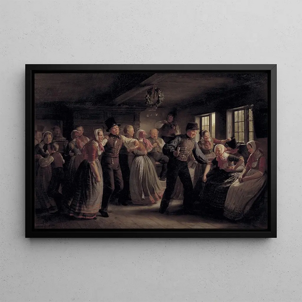 Julius Exner - A Country Dance in the Hedebo District Zealand.webp