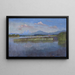 Rive del Chiemsee - Julius Exter — quadro incorniciato alla parete