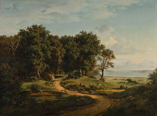 Paesaggio danese - Julius Hellesen — vista dell’opera