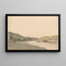 Vista sul Mosa - Julius Jacobus van de Sande Bakhuyzen — quadro incorniciato alla parete