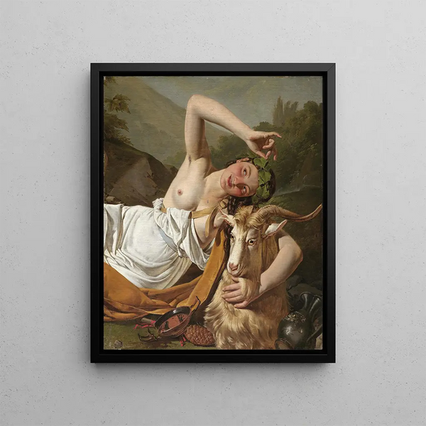 Bachique - Julius Kronberg — quadro incorniciato alla parete