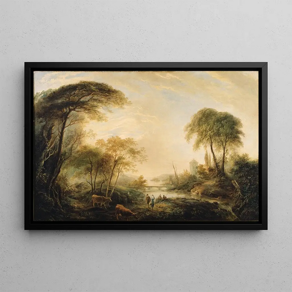 Eko - Julius Kronberg — quadro incorniciato alla parete