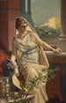 Hypatie - Julius Kronberg — vista dell’opera