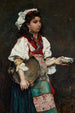 Jeune fille gitane - Julius LeBlanc Stewart — vista dell’opera
