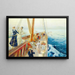 Yachting in Mediterraneo - Julius LeBlanc Stewart — quadro incorniciato alla parete