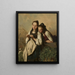 Divinazione amorosa - Julius Scholtz — quadro incorniciato alla parete