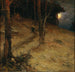 Una notte alla luce della luna nella foresta - Julius Sergius Klever — vista dell’opera
