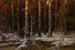 Foresta in inverno - Julius Sergius Klever — vista dell’opera
