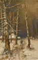 Voyageur dans la neige - Julius Sergius Klever — vista dell’opera