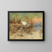 Inverno sulla costa baltica - Julius Sergius Klever — quadro incorniciato alla parete