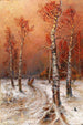 Ambiance hivernale avec corbeaux - Julius Sergius Klever — vista dell’opera