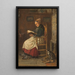 Vieille dame dans le salon - Julius Simmonds — quadro incorniciato alla parete