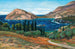 Paesaggio costiero greco vicino a Vlicho su Lefkada - Julius Wentscher — vista dell’opera