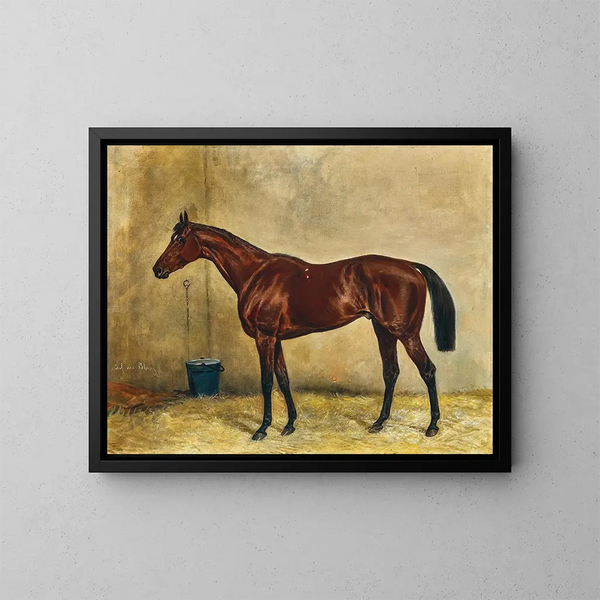 Tokyo - Julius von Blaas — quadro incorniciato alla parete