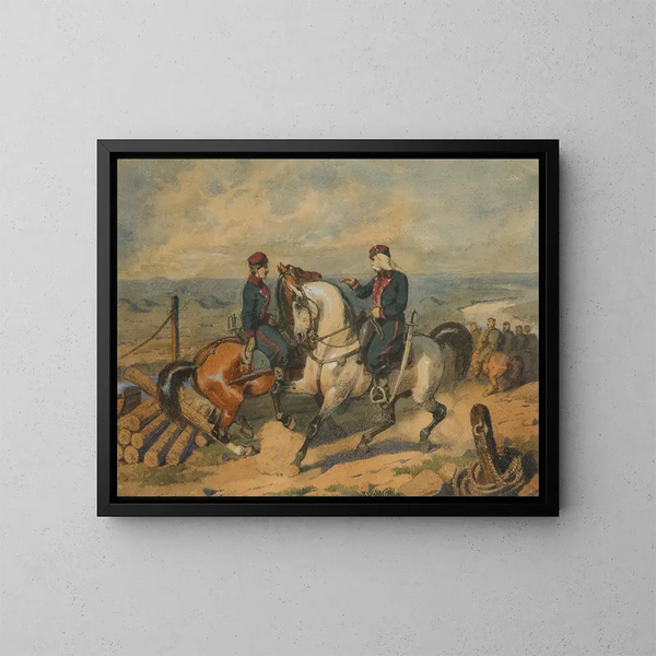 Mohort - Juliusz Kossak — quadro incorniciato alla parete