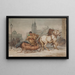 Cocher de Varsovie - Juliusz Kossak — quadro incorniciato alla parete