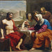 Giove e Mercurio presso Philemon e Baucis - Andrea Appiani — ambientato in un interno