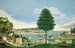 Scène portuaire composita con castello - Jurgen Frederick Huge — vista dell’opera