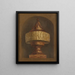 su carta da parati con vaso decorativo - Jurriaan Andriessen — quadro incorniciato alla parete
