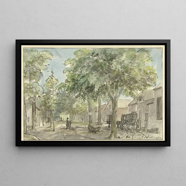 Jurriaan Andriessen - Dorpsstraat in Lage Vuursche.webp