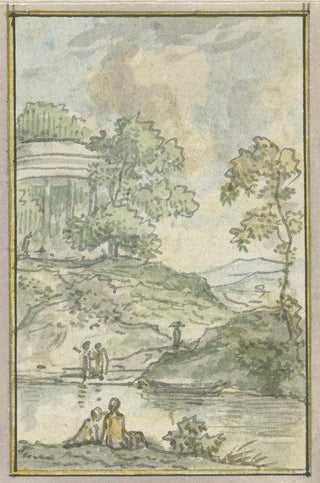 Jurriaan Andriessen - Landschap met ronde tempel.webp