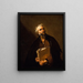 Un filosofo - Jusepe de Ribera — quadro incorniciato alla parete