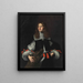 Ritratto di Orazio Piccolomini - Juste Sustermans — quadro incorniciato alla parete
