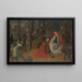 L'Adorazione dei Magi - Juste de Gand — quadro incorniciato alla parete