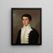 Ritratto del figlio di Henryk Doboli - Józef Ignacy Łukaszewicz — quadro incorniciato alla parete