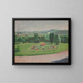 Parterre di fiori davanti alla villa - Józef Mehoffer — quadro incorniciato alla parete