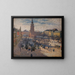 Place du marché principal à Cracovie - Józef Mehoffer — quadro incorniciato alla parete