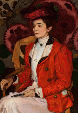Jzef Mehoffer - Portrait of Iza Axentowicz ne Giegud.webp